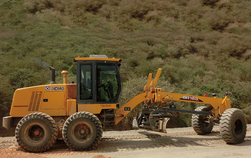 XCMG GR165 motor grader partic...