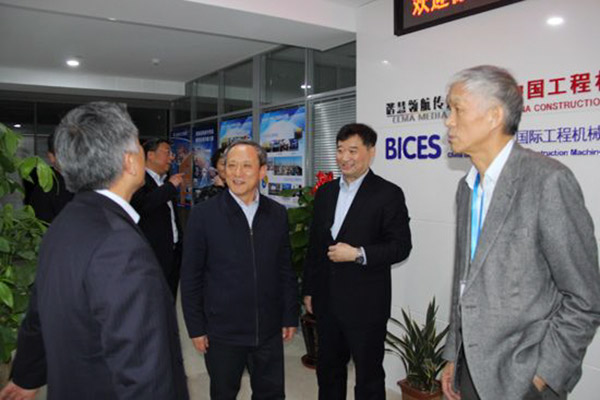 徐工集团王民董事长一行到访中国工程机械工业协会