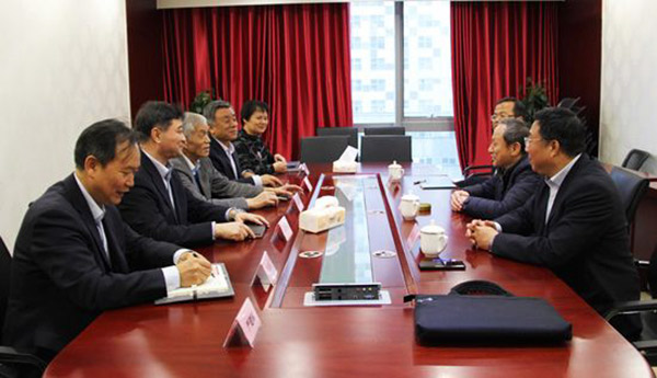 徐工集团王民董事长一行到访中国工程机械工业协会
